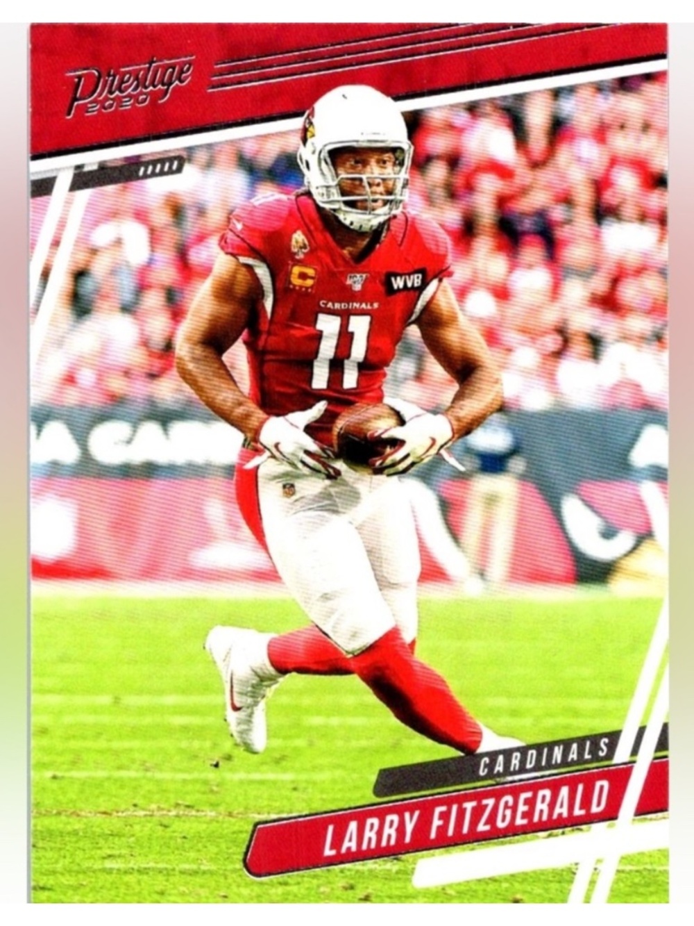 Larry Fitzgerald 2020 Panini Arizona Cardinals NFL Football Card